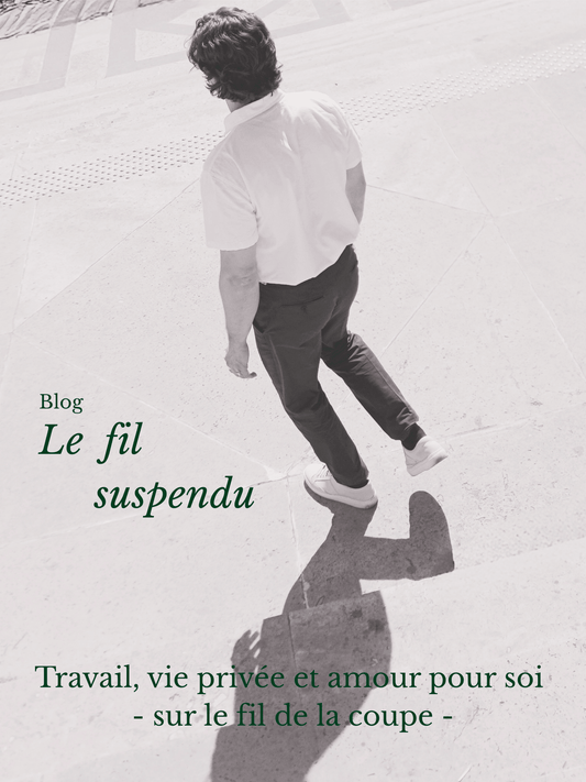 Travail, vie privée et amour pour soi - sur le fil de la coupe - Gabardines Pantalons