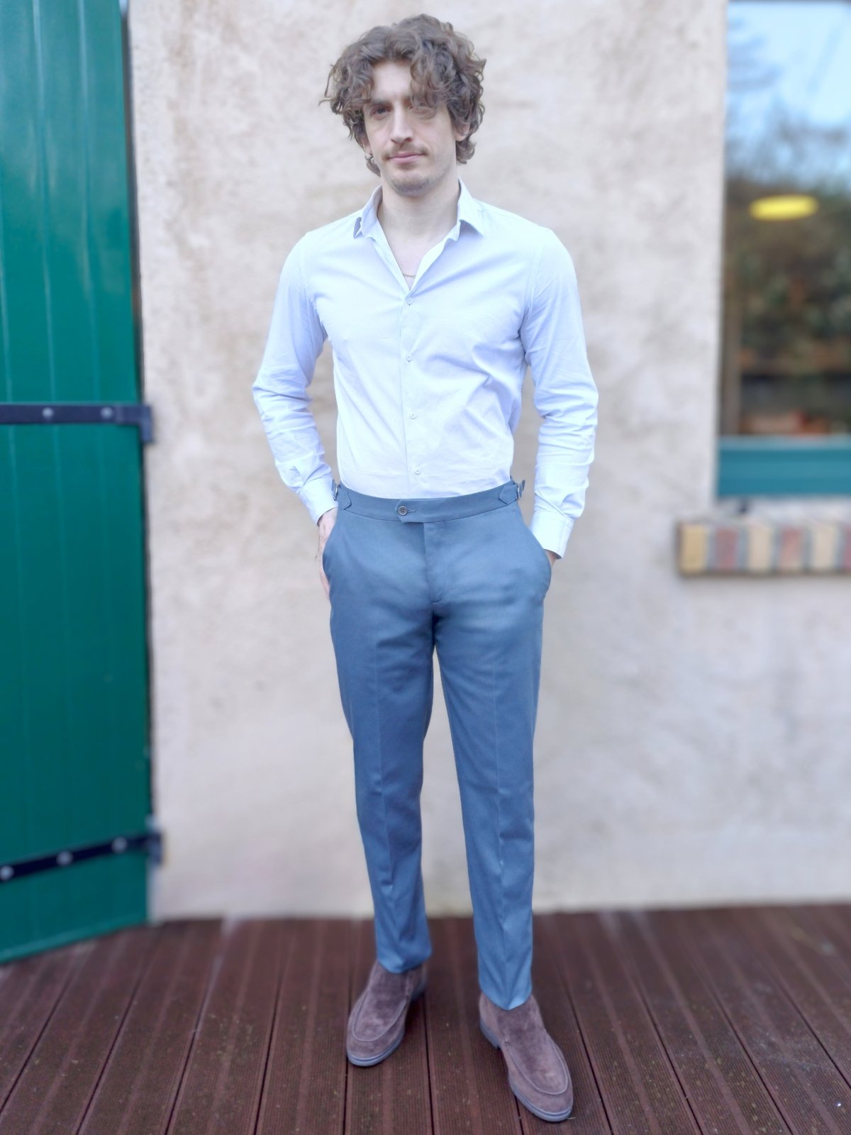 {{product_title}} – {{product_type}} fabriqué en Italie par Gabardines Pantalons