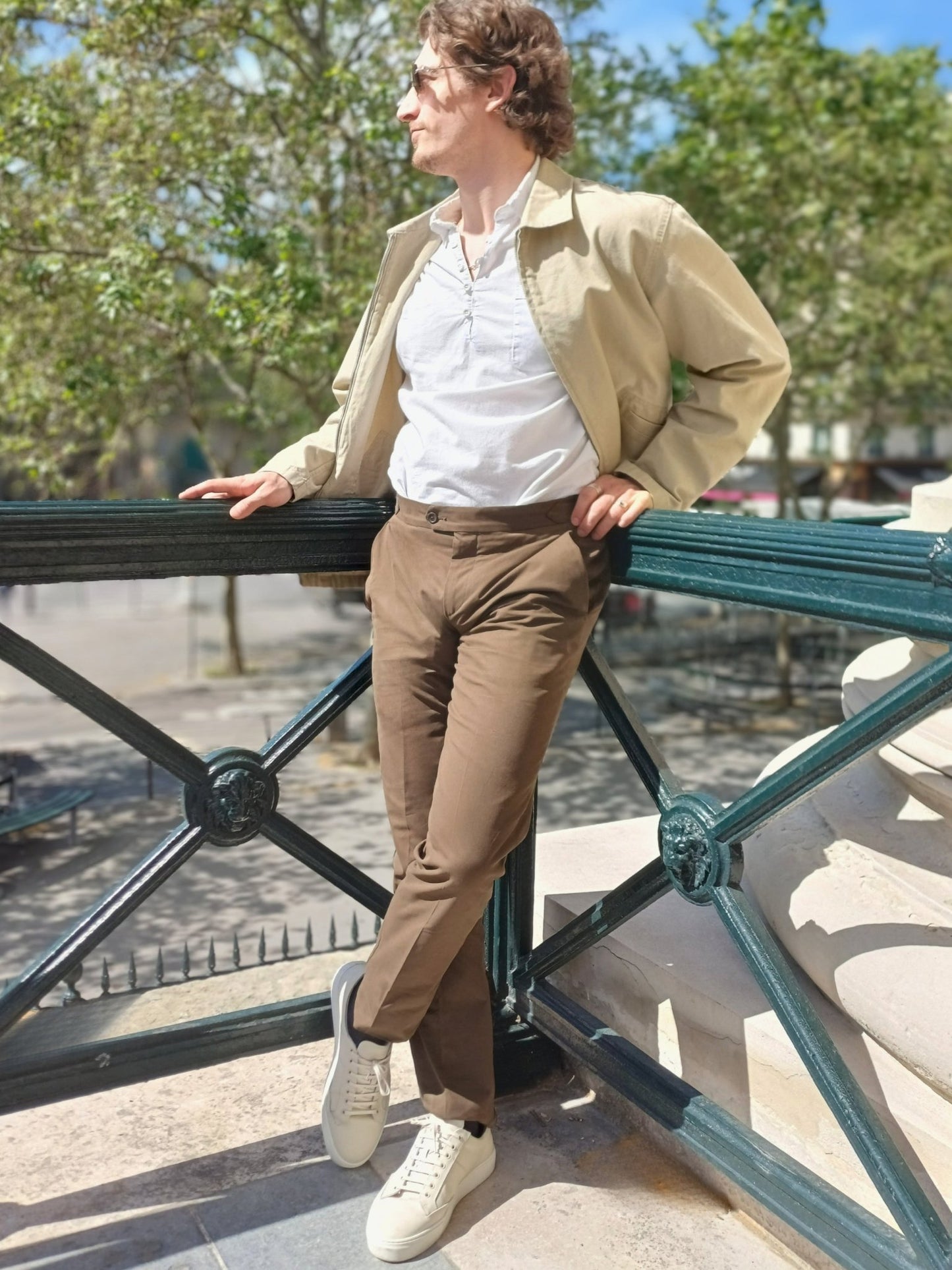 {{product_title}} – {{product_type}} fabriqué en Italie par Gabardines Pantalons