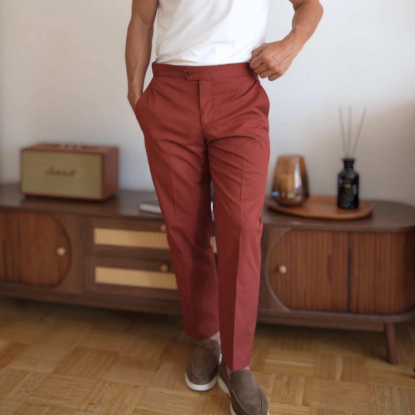 {{product_title}} – {{product_type}} fabriqué en Italie par Gabardines Pantalons