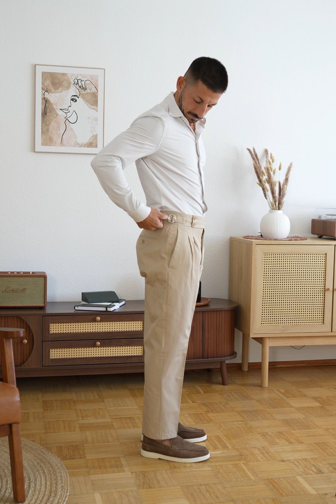 {{product_title}} – {{product_type}} fabriqué en Italie par Gabardines Pantalons