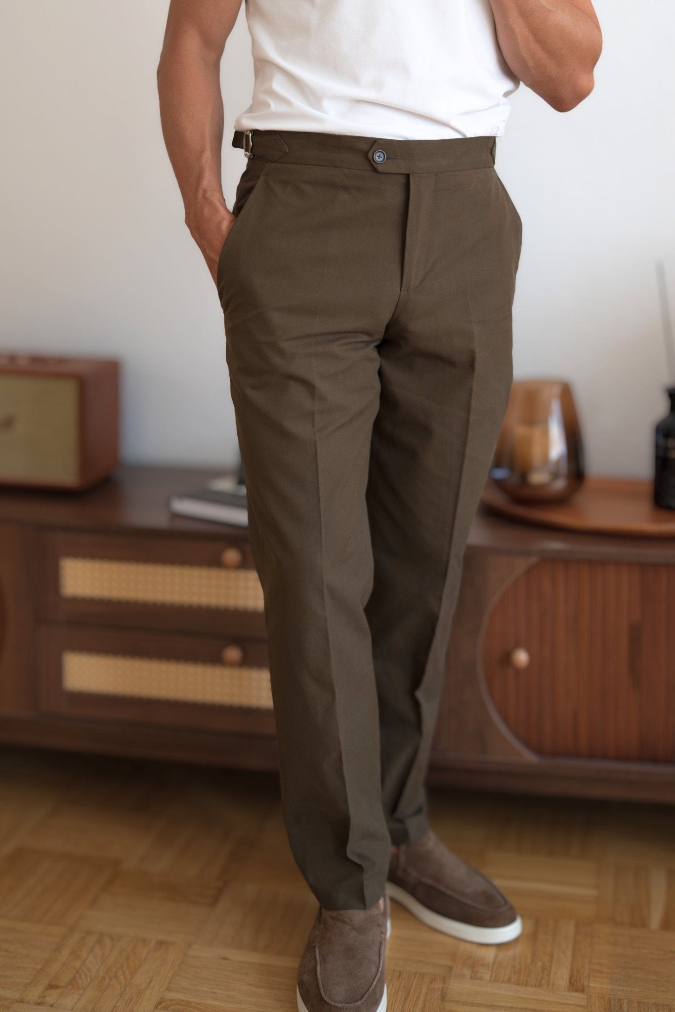 {{product_title}} – {{product_type}} fabriqué en Italie par Gabardines Pantalons