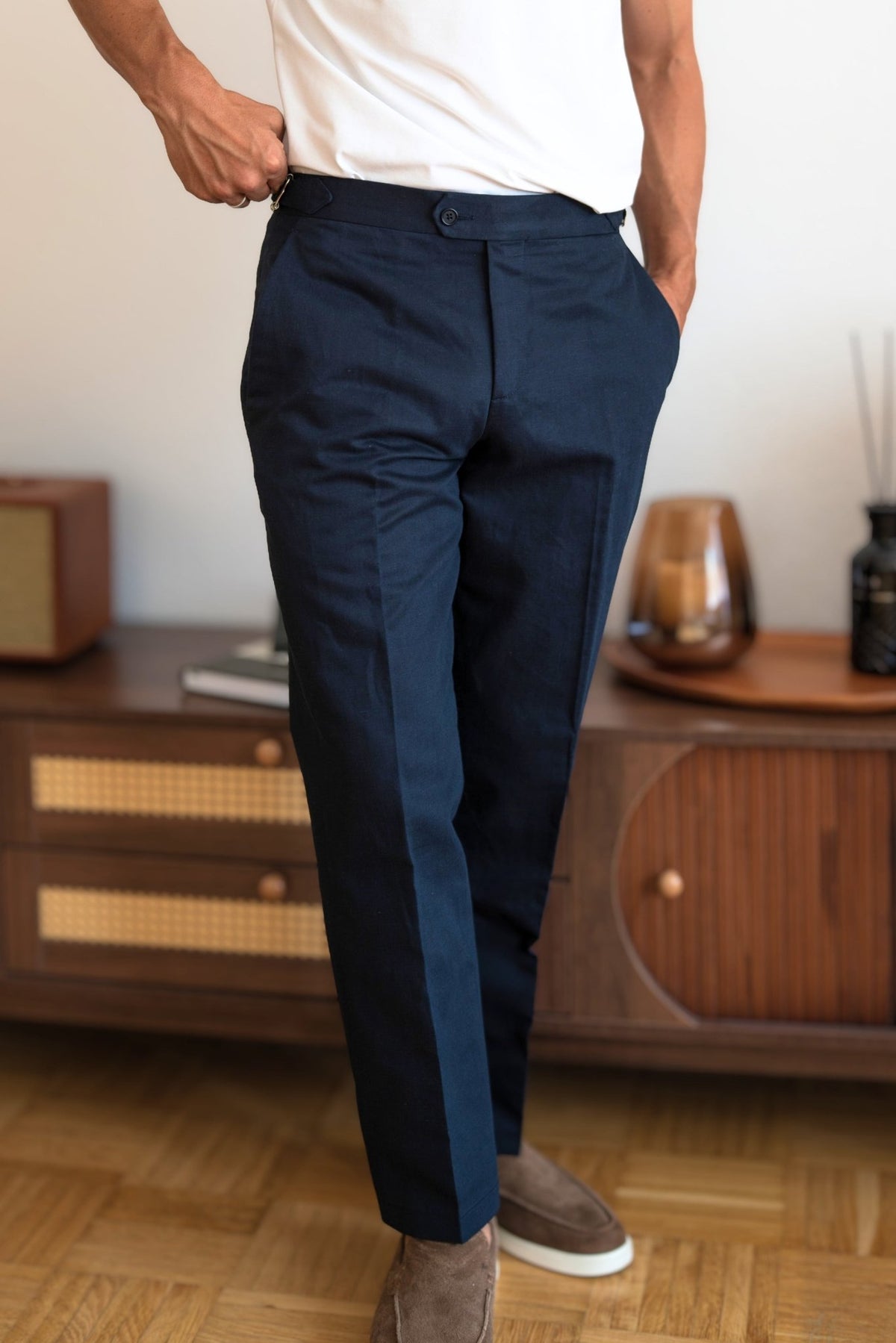 {{product_title}} – {{product_type}} fabriqué en Italie par Gabardines Pantalons
