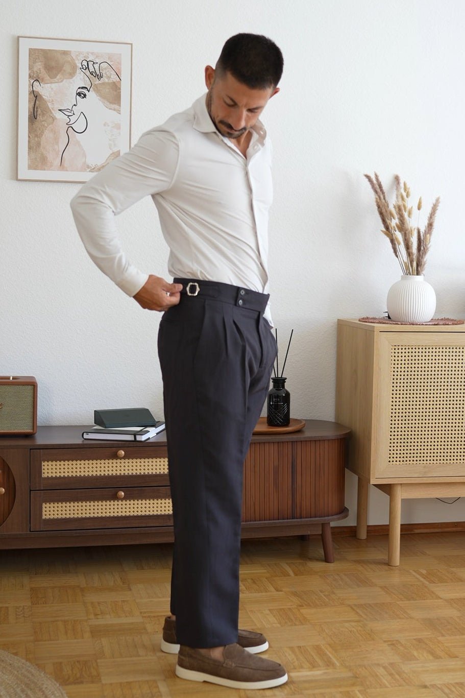 {{product_title}} – {{product_type}} fabriqué en Italie par Gabardines Pantalons